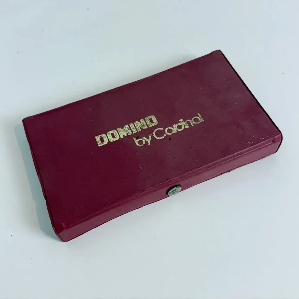 Vintage Cardinal 28pc Double Six Portable Domino Set Game